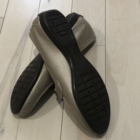 Munro American Women's Kimi Taupe Metallic Moccasin Gray Size 7M - Picture 5 of 5